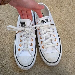White Men's Leather Converse